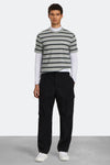 GREY LORNE STRIPE