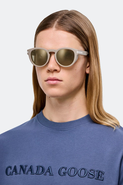 MATTE SAND/GREY FLASH GOLD